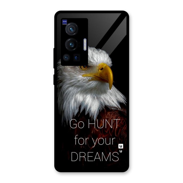 Hunt Your Dream Glass Back Case for Vivo X70 Pro