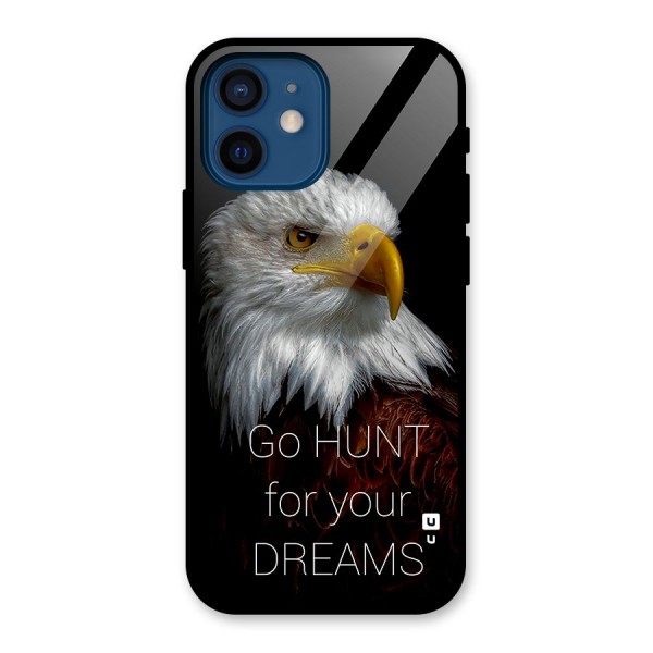 Hunt Your Dream Glass Back Case for iPhone 12 Mini