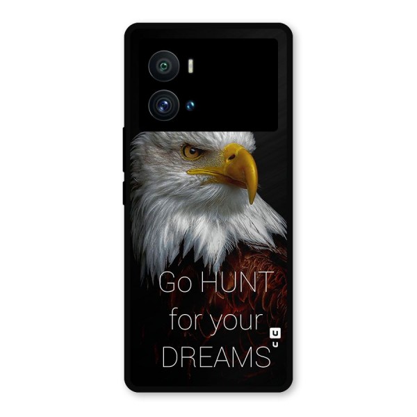 Hunt Your Dream Metal Back Case for iQOO 9 Pro