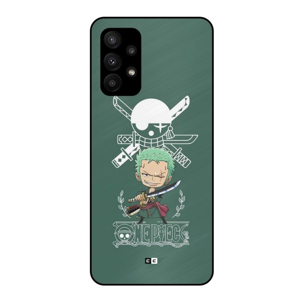 Hunter Zoro Sword Metal Back Case for Galaxy A23