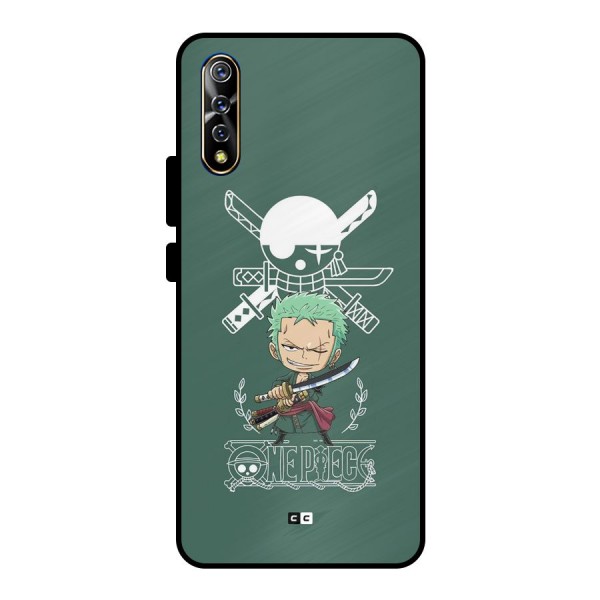 Hunter Zoro Sword Metal Back Case for Vivo S1