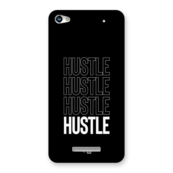 Hustle Hustle Hustle Back Case for Canvas Hue 2 A316