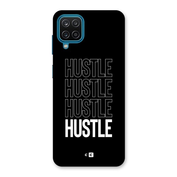 Hustle Hustle Hustle Back Case for Galaxy F12