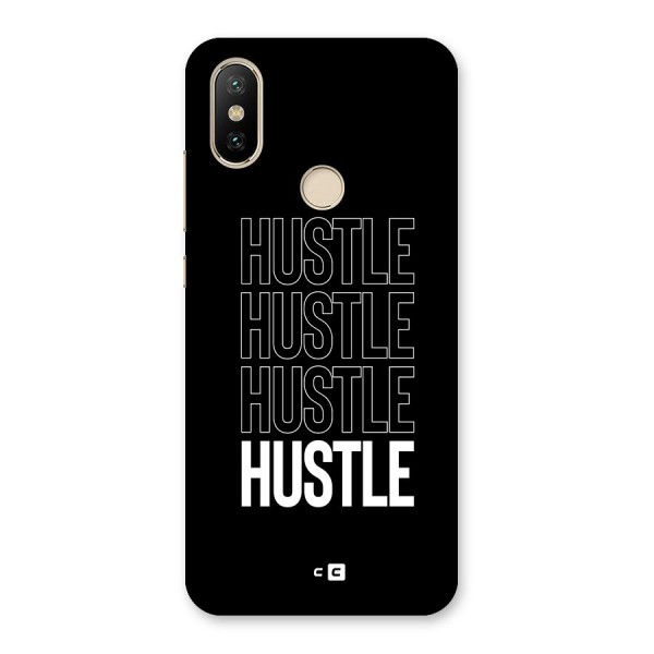 Hustle Hustle Hustle Back Case for Mi A2