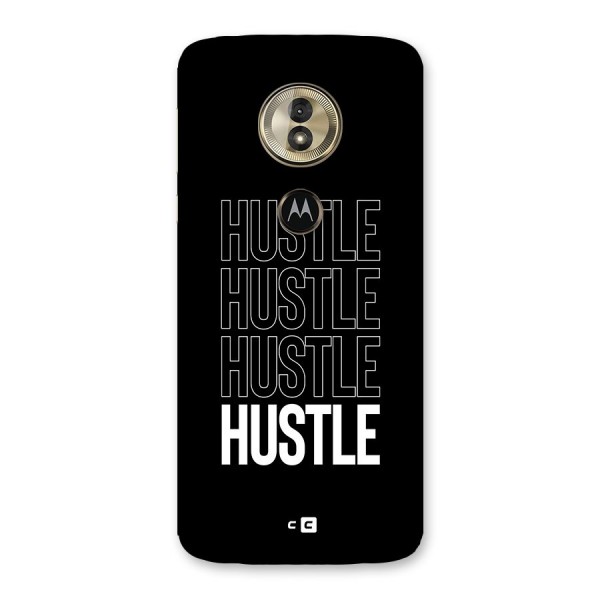 Hustle Hustle Hustle Back Case for Moto G6 Play