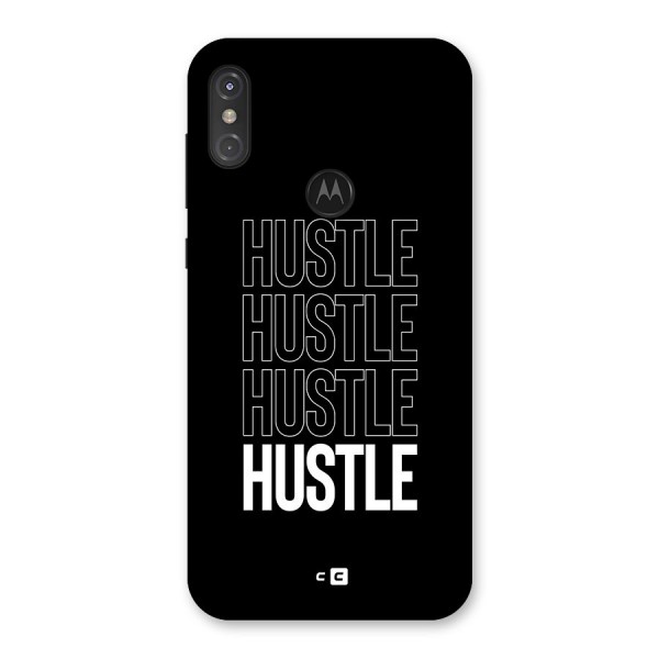 Hustle Hustle Hustle Back Case for Motorola One Power