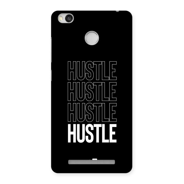 Hustle Hustle Hustle Back Case for Redmi 3S Prime