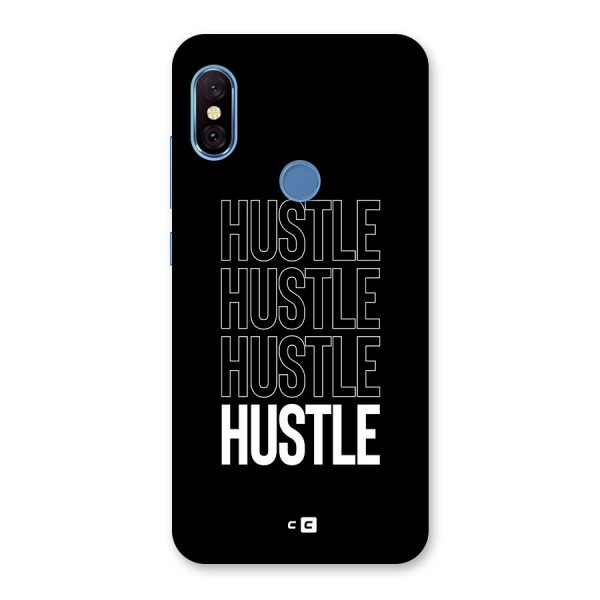 Hustle Hustle Hustle Back Case for Redmi Note 6 Pro