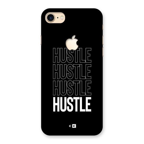 Hustle Hustle Hustle Back Case for iPhone 7 Apple Cut