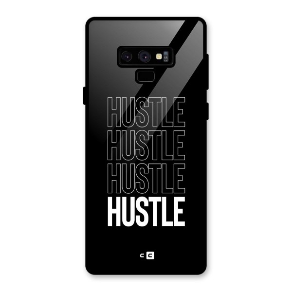 Hustle Hustle Hustle Glass Back Case for Galaxy Note 9