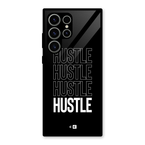 Hustle Hustle Hustle Glass Back Case for Galaxy S23 Ultra