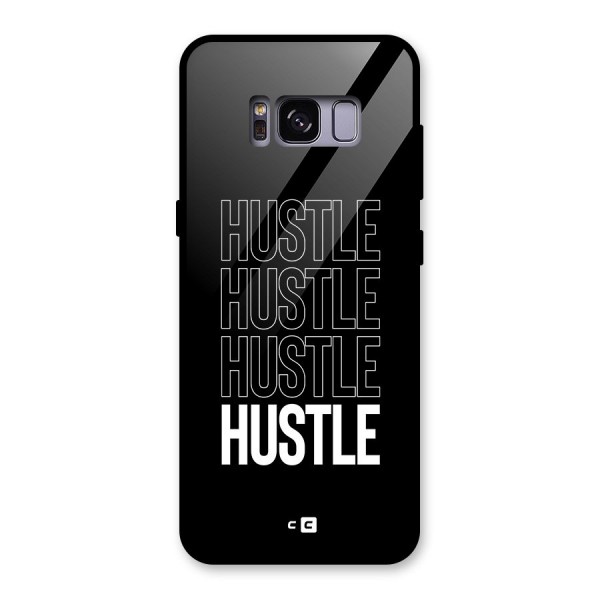 Hustle Hustle Hustle Glass Back Case for Galaxy S8