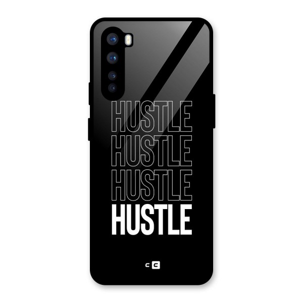 Hustle Hustle Hustle Glass Back Case for OnePlus Nord