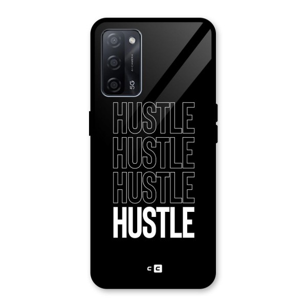 Hustle Hustle Hustle Glass Back Case for Oppo A53s 5G