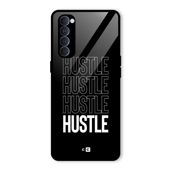 Hustle Hustle Hustle Glass Back Case for Oppo Reno4 Pro