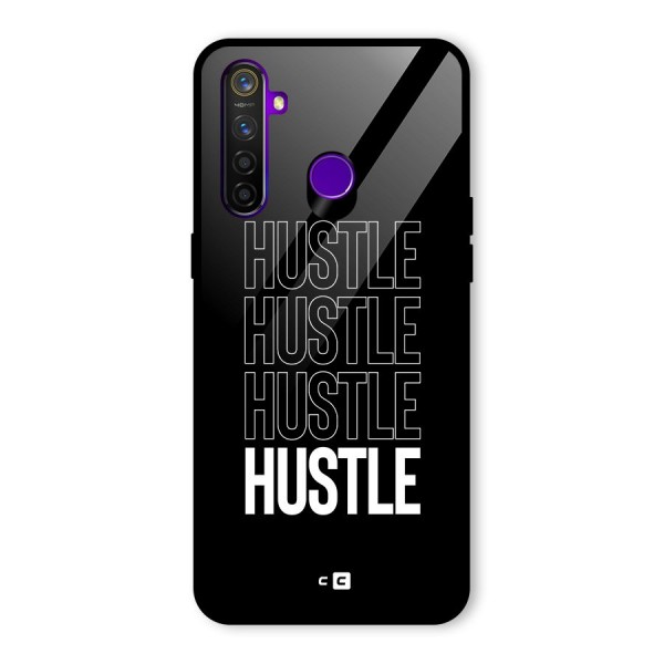 Hustle Hustle Hustle Glass Back Case for Realme 5 Pro