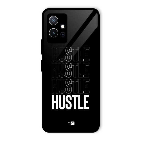 Hustle Hustle Hustle Glass Back Case for Vivo T1 5G