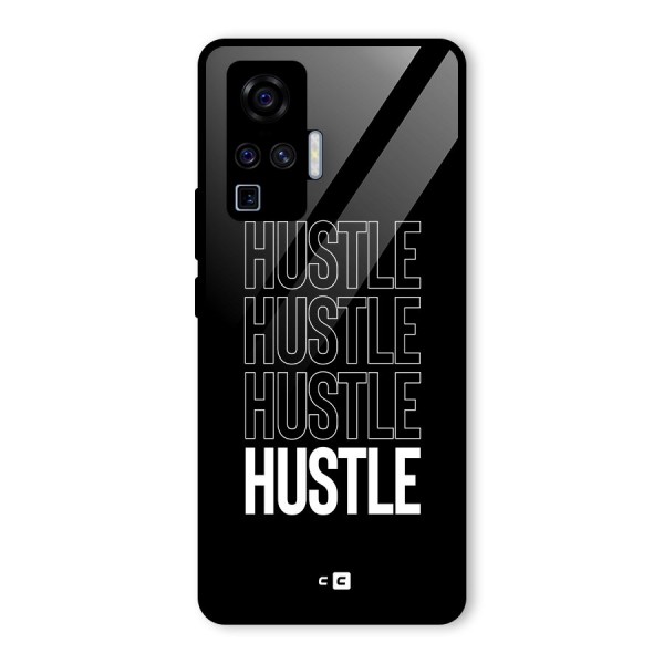 Hustle Hustle Hustle Glass Back Case for Vivo X50 Pro