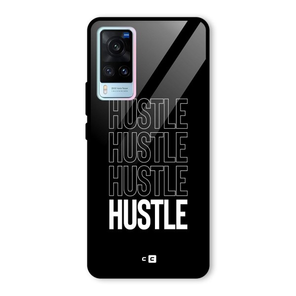 Hustle Hustle Hustle Glass Back Case for Vivo X60