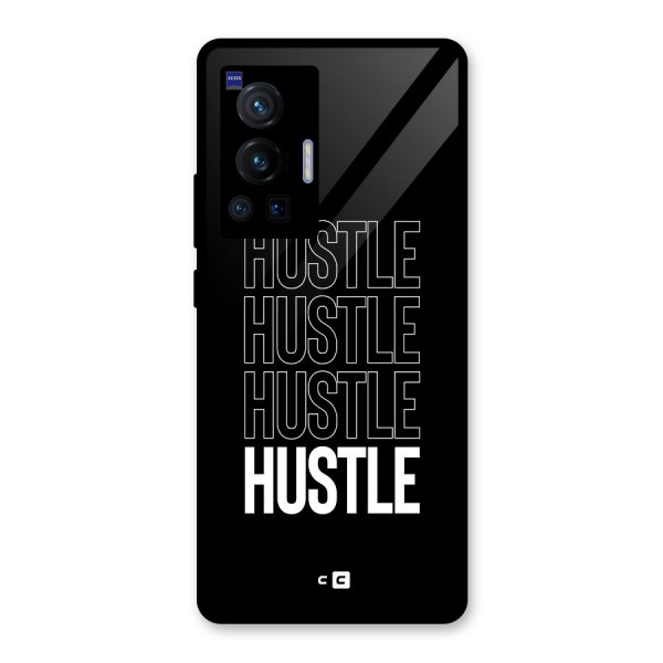 Hustle Hustle Hustle Glass Back Case for Vivo X70 Pro