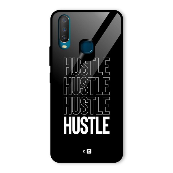 Hustle Hustle Hustle Glass Back Case for Vivo Y12