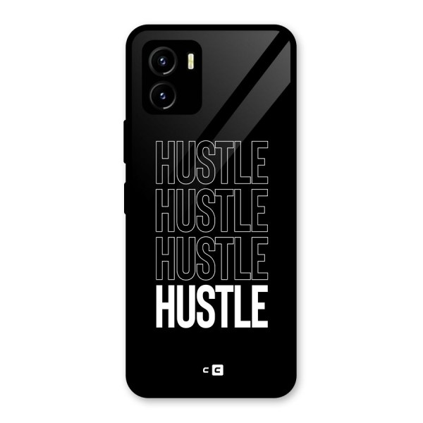 Hustle Hustle Hustle Glass Back Case for Vivo Y15s