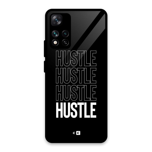 Hustle Hustle Hustle Glass Back Case for Xiaomi 11i 5G