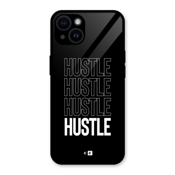 Hustle Hustle Hustle Glass Back Case for iPhone 14