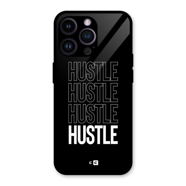 Hustle Hustle Hustle Glass Back Case for iPhone 14 Pro Max