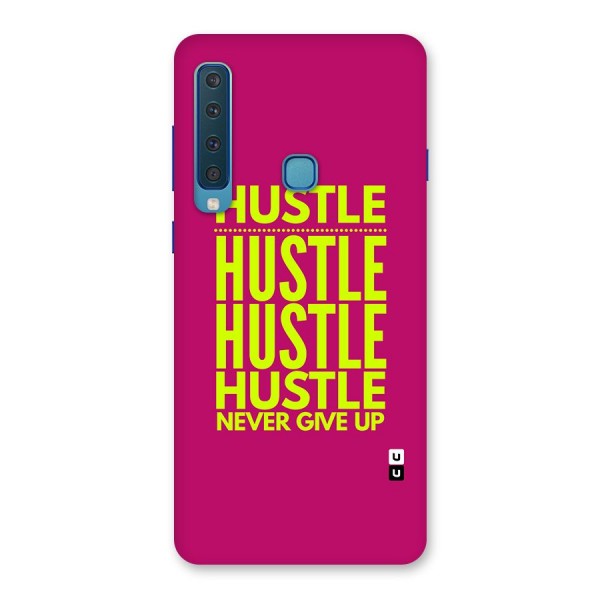 Hustle Never Give Up Back Case for Galaxy A9 (2018)