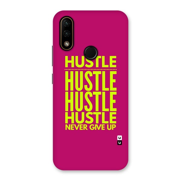 Hustle Never Give Up Back Case for Lenovo A6 Note