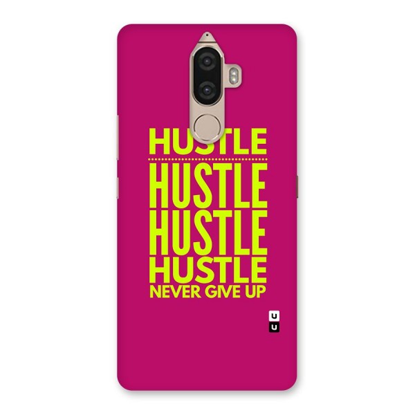 Hustle Never Give Up Back Case for Lenovo K8 Note