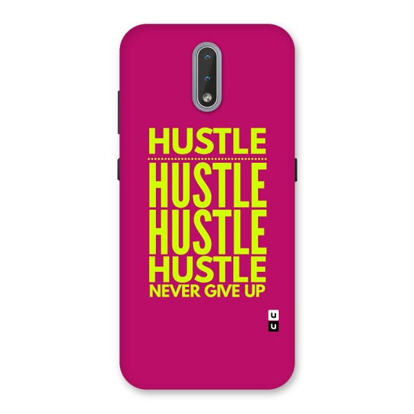 Hustle Never Give Up Back Case for Nokia 2.3