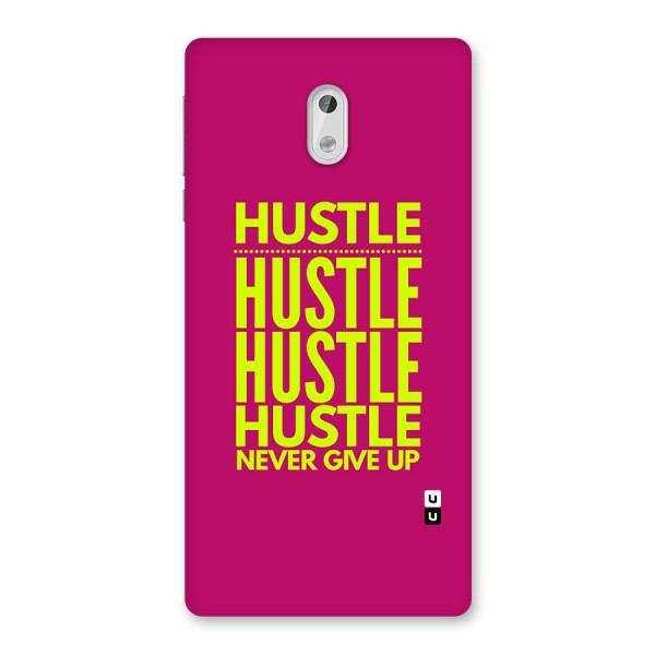 Hustle Never Give Up Back Case for Nokia 3