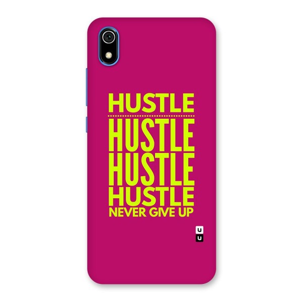 Hustle Never Give Up Back Case for Redmi 7A