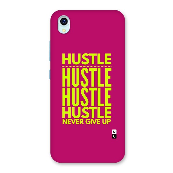 Hustle Never Give Up Back Case for Vivo Y1s