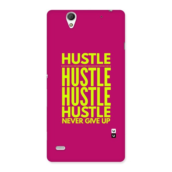 Hustle Never Give Up Back Case for Xperia C4