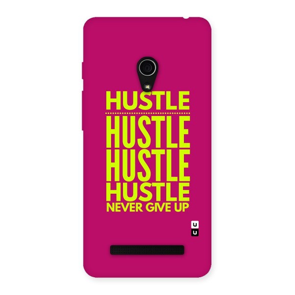 Hustle Never Give Up Back Case for Zenfone 5