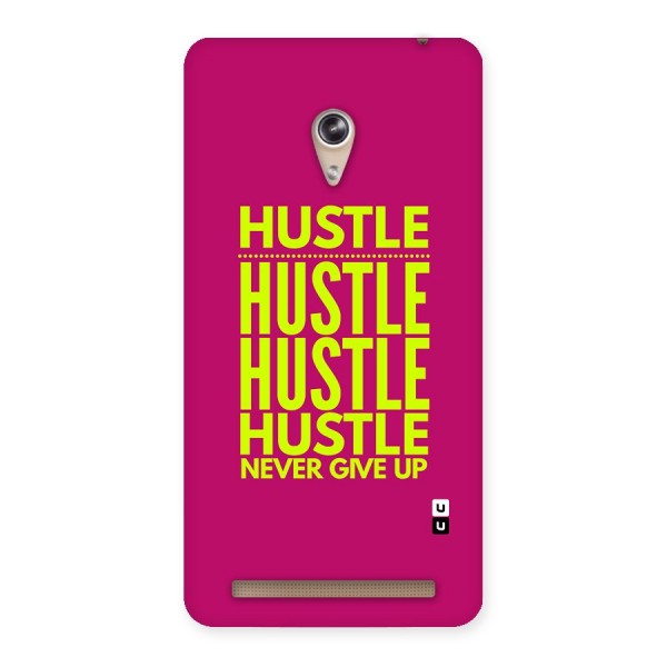 Hustle Never Give Up Back Case for Zenfone 6