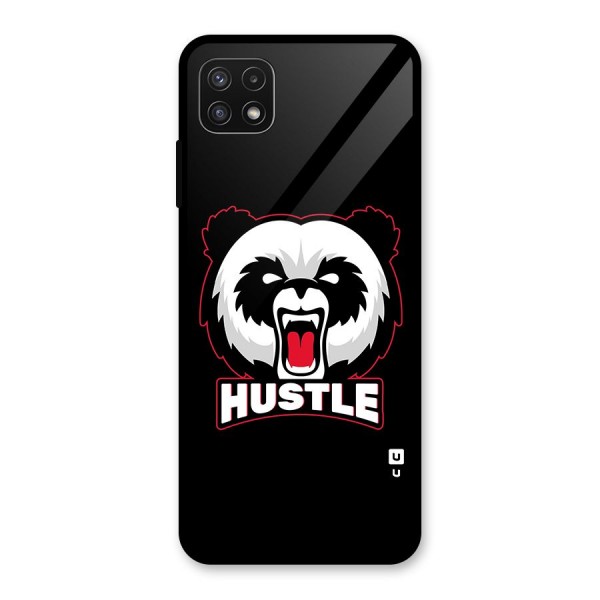 Hustle Panda Glass Back Case for Galaxy A22 5G