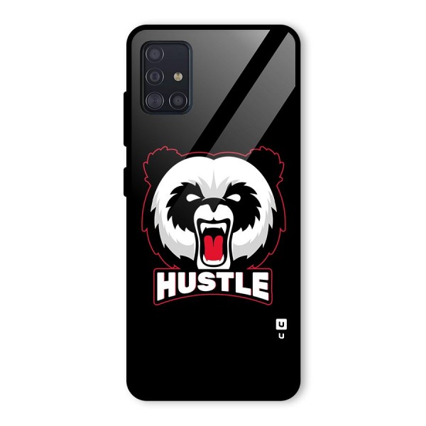 Hustle Panda Glass Back Case for Galaxy A51