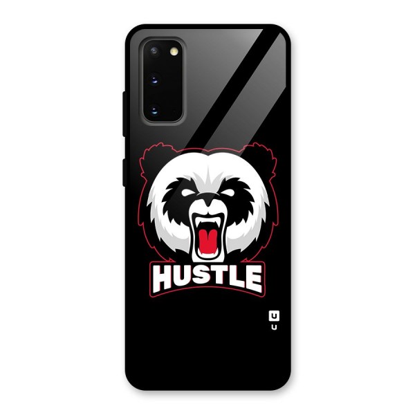 Hustle Panda Glass Back Case for Galaxy S20