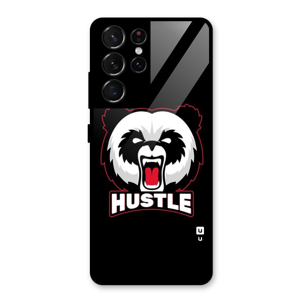 Hustle Panda Glass Back Case for Galaxy S21 Ultra 5G