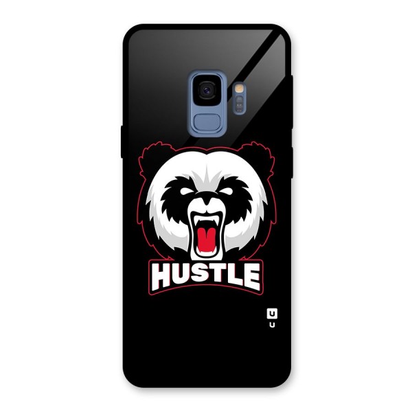 Hustle Panda Glass Back Case for Galaxy S9