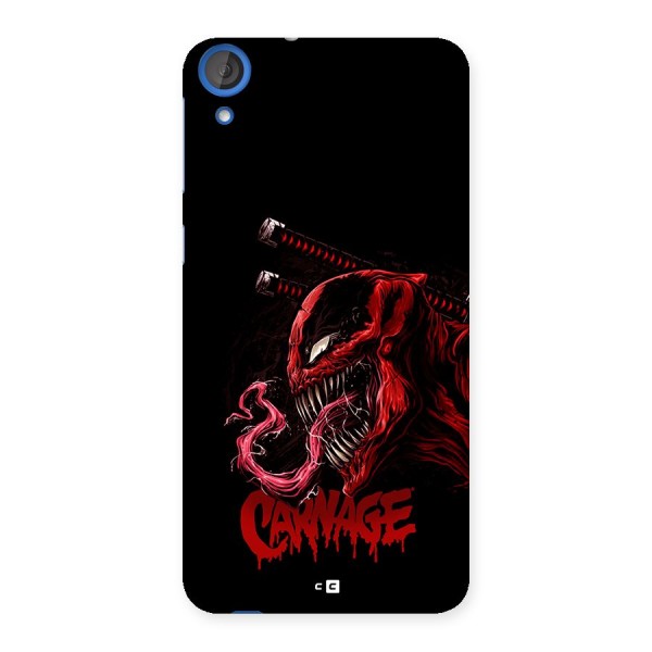 Hybrid Carnage Back Case for Desire 820