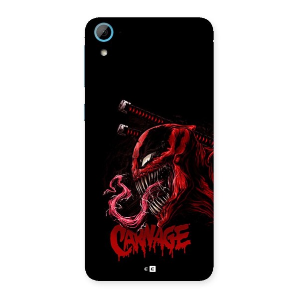 Hybrid Carnage Back Case for Desire 826