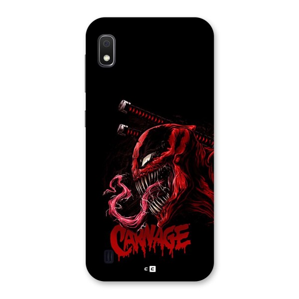 Hybrid Carnage Back Case for Galaxy A10