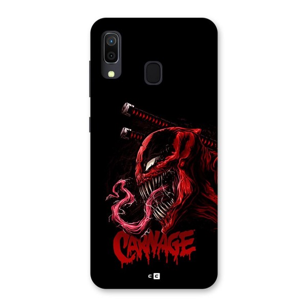 Hybrid Carnage Back Case for Galaxy A20