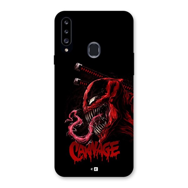 Hybrid Carnage Back Case for Galaxy A20s