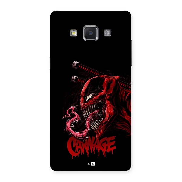 Hybrid Carnage Back Case for Galaxy A5